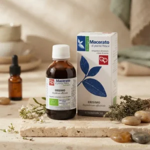 macerato da pianta fresca di erisimo fitomedical su tavolo
