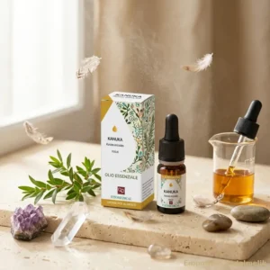 olio essenziale di manuka fitomedical su tavolo