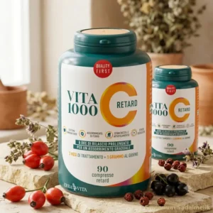 Vitamina C erba vita su tavolo