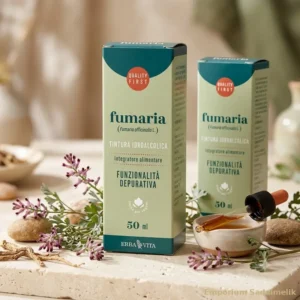 tintura idroalcolica fumaria su tavolo
