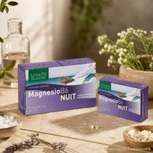 Magnesio b6 Nuit capsule lignes de plantes su tavolo
