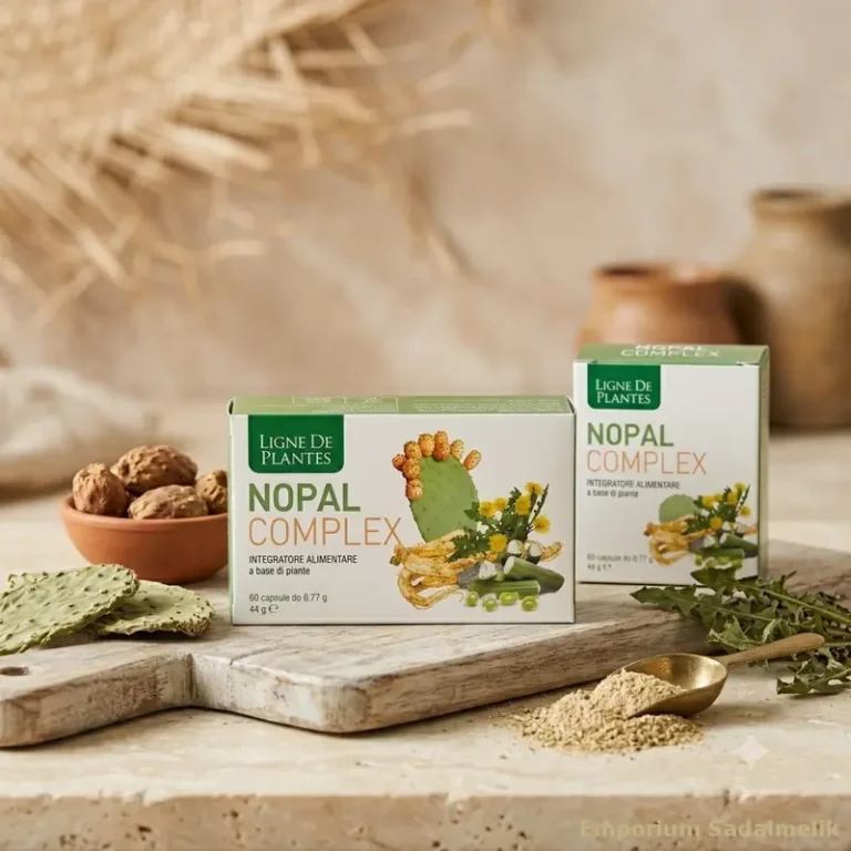 Nopal Complex capsule lignes de plantes su tavolo